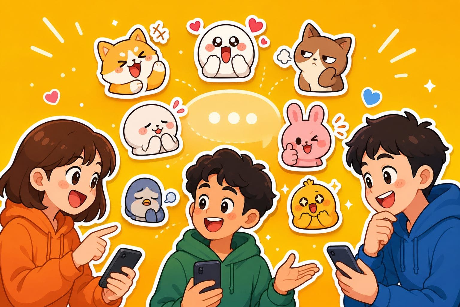 チャットでスタンプを使う理由:もう一つの「言語」ガイド(2026) チャットでスタンプを使う理由:もう一つの「言語」ガイド(2026)
