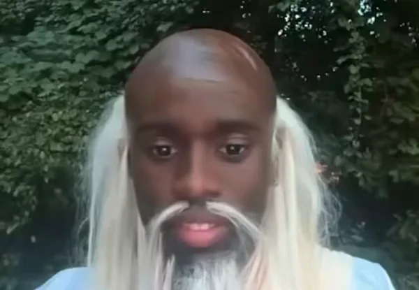 Kai Cenat White-Haired Peaceful Persona
